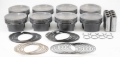 Picture of Mahle MS Piston Set SBF 284cid 3-572in Bore 3-543in Stroke 5-930in Rod -866 Pin-16cc 9-5 CR Set of 8
