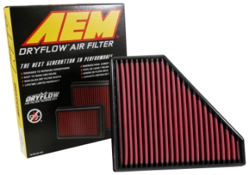 Picture of AEM 13-17 Cadillac ATS V6-3-6L F-I DryFlow Air Filter