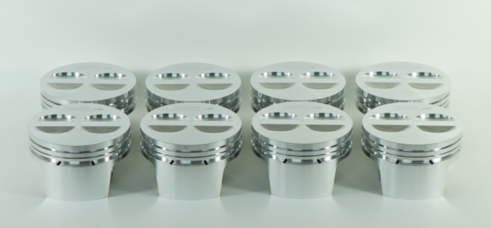 Picture of Mahle Piston Kit, GM 604 Crate Engine Drop in forged- Replacement rings are not included- 101-651mm