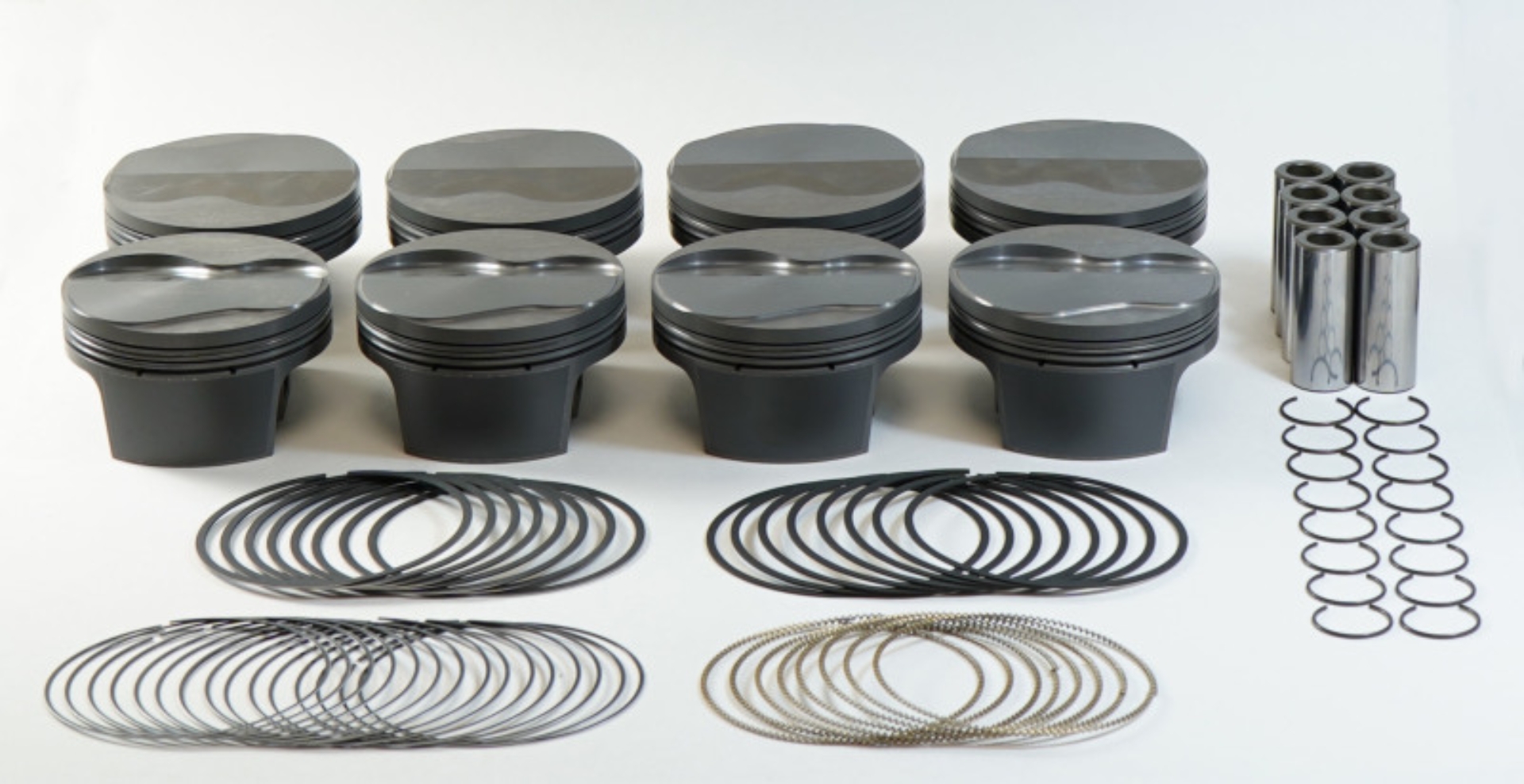 Picture of Mahle MS Piston Set GM L92-LS3 378ci 4-075in Bore 3-622stk 6-125in Rod 0-927 Pin 2cc 10-8CR Set of 8