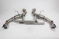 Picture of Mishimoto 2016+ Chevrolet Camaro SS Dual-Tip Pro Axle Back Exhaust w- Polished Tips