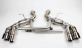 Picture of Mishimoto 2016+ Chevrolet Camaro SS Quad-Tip Pro Axle-Back Exhaust w- Polished Tips