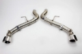 Picture of Mishimoto 2016+ Chevrolet Camaro SS Dual-Tip Race Axle-Back Exhaust w- Polished Tips