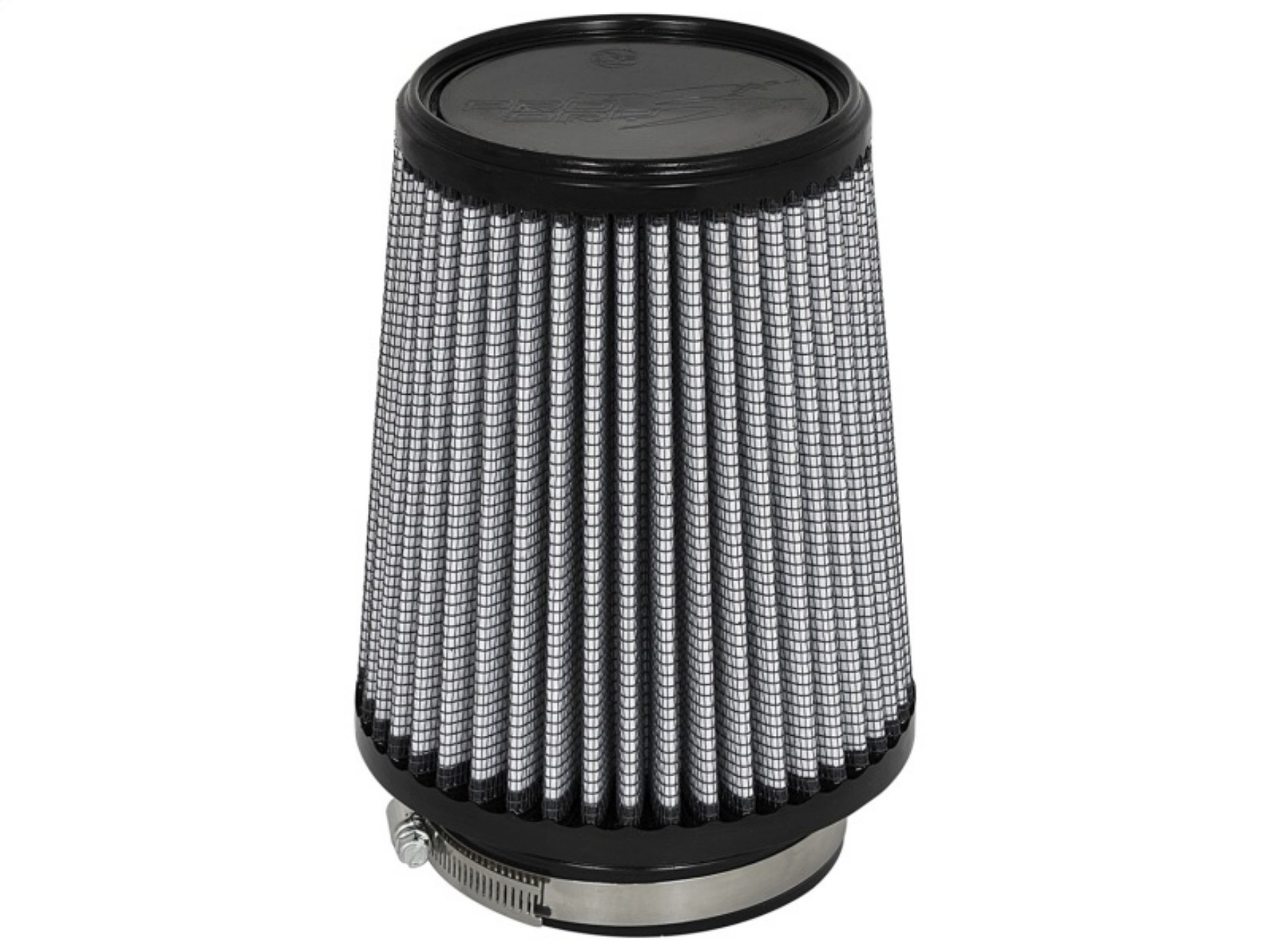 Picture of aFe MagnumFLOW Pro DRY S Universal Air Filter 4in F x 6in B x 4-3-4in T x 7in H w- Bumps