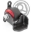 Picture of Innovative 88-91 Civic - CRX D-Series Black Steel 85A Bushing Front Mount for D-Series Cable Trans