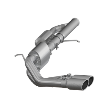 Picture of MBRP 09+ Chevrolet Silverado 1500 3in Cat Back Pre-Axle Dual Outlet w- 4in Tip - T304