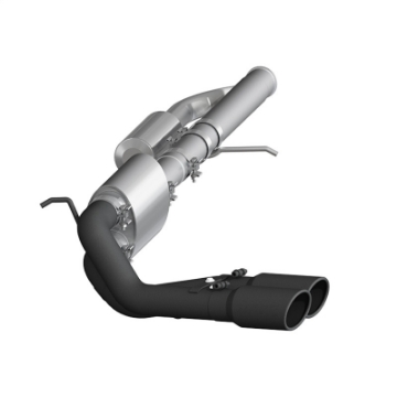 Picture of MBRP 09+ Chevrolet Silverado 1500 3in Cat Back Pre-Axle Dual Outlet w- 4in Tip - Black