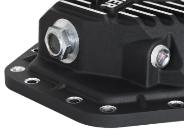 Picture of aFe Power Pro Ser Rear Diff Cover Black w-Mach Fins 2017 Ford Diesel Trucks V8-6-7Ltd Dana M275-14