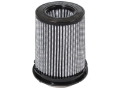 Picture of aFe MagnumFLOW Pro DRY S Universal Air Filter 3-5in- F - 5in- B mtm2 - 4-5in- inv T - 7-5in- H