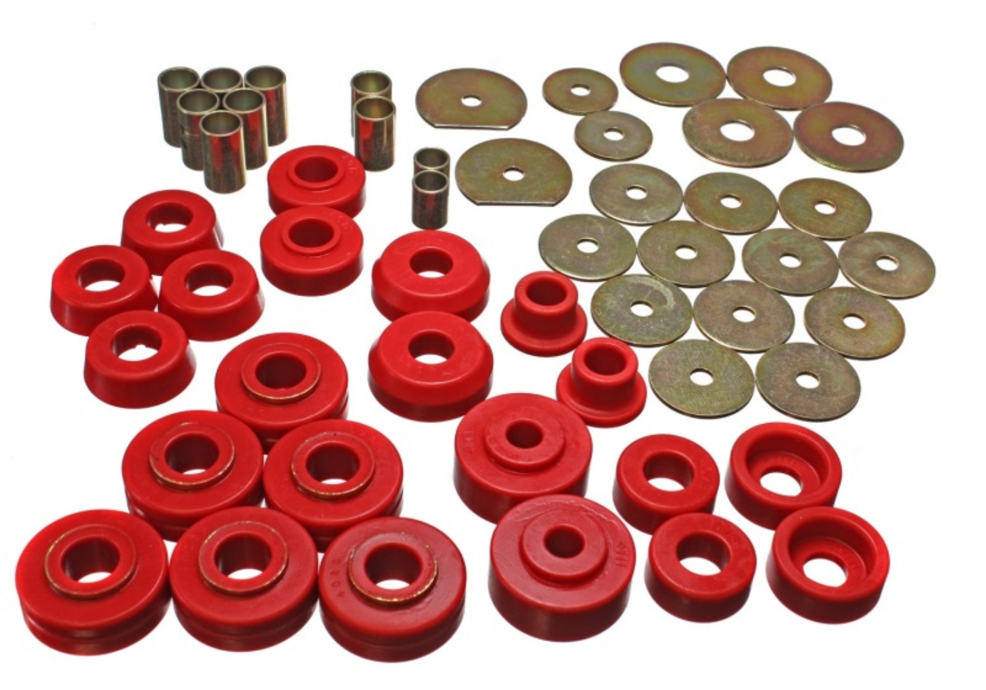 Picture of Energy Suspension 65-70 Impala-Caprice Red Body Mount Set