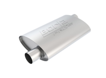Picture of Borla Pro-XS 2-25in Tubing 14in x 4in x 9-5in Oval Offset-Offset Muffler