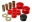 Picture of Energy Suspension 05-09 Subaru Legacy Front Control Arm Bushing Set - Red