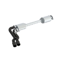 Picture of MBRP 15-20 Ford F150 Pre-Axle 4in OD Tips Dual Outlet 3in Black Coated Cat Back Exhaust