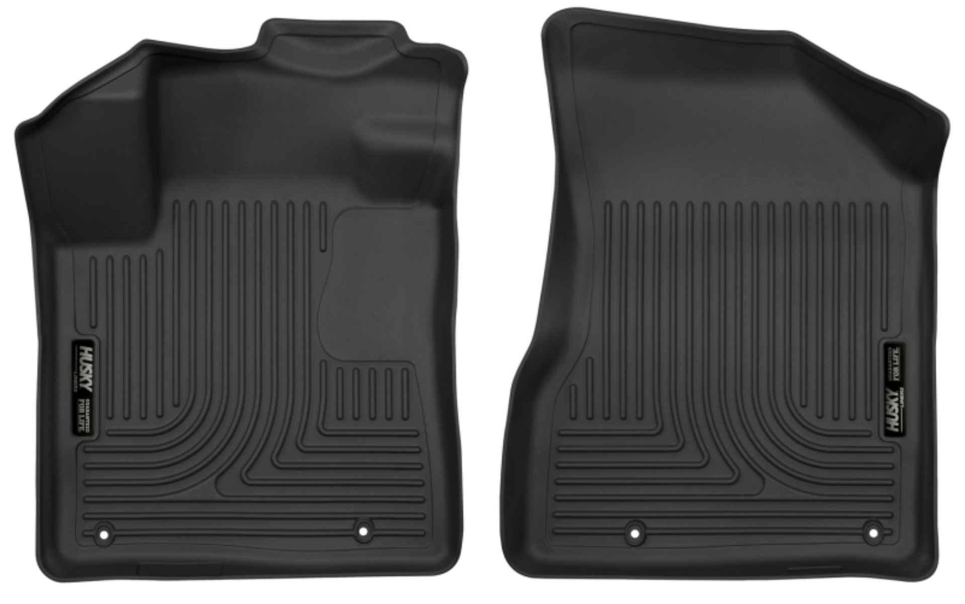 Picture of Husky Liners 15-17 Nissan Murano Black Front Floor Liners