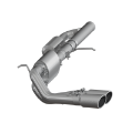 Picture of MBRP 09+ Chevrolet Silverado 1500 4-3L 3in Pre-Axle Dual Outlet Cat Back - T409