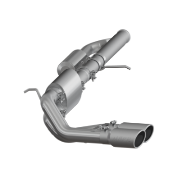 Picture of MBRP 09+ Chevrolet Silverado 1500 4-3L 3in Pre-Axle Dual Outlet Cat Back - T409