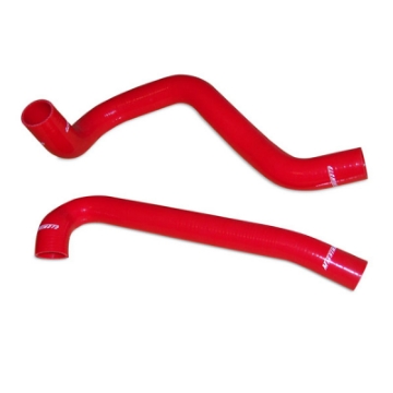 Picture of Mishimoto 97-02 Jeep Wrangler 4cyl Red Silicone Hose Kit