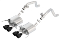 Picture of Borla 14-17 C7 Corvette Stingray Axle-Back ATAK Exhaust 2-75in to Muffler Dual 2-0in Out 4-25in Tip