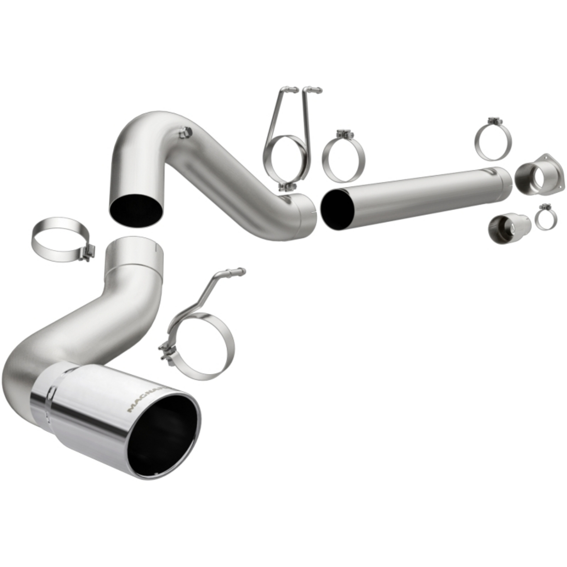 Picture of MagnaFlow 08-17 Ford F-250-F-350-F-450 6-4L-6-7L DPF-Back SS 5in Single Passenger Side Rear Exit