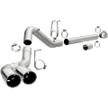 Picture of MagnaFlow 08-17 Ford F-250-F-350-F-450 4-6L-6-7 DPF-Back SS 4in Dual Single Passenger Side Rear Exit
