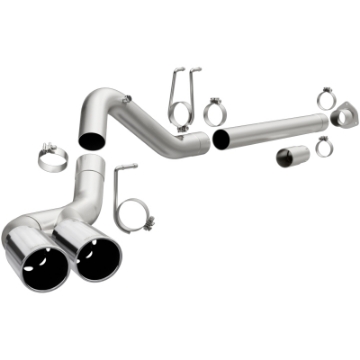 Picture of MagnaFlow 08-17 Ford F-250-F-350-F-450 4-6L-6-7 DPF-Back SS 4in Dual Single Passenger Side Rear Exit