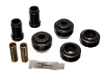 Picture of Energy Suspension 81-90 Dodge-Chrysler-Plymouth Black Front Lower and Upper Control Arm Bushing Set