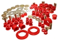 Picture of Energy Suspension 01-04 Toyota Tacoma Red Hyper-Flex Master Bushing Set
