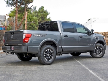 Picture of aFe POWER Rebel Series 2-1-2in 409 SS Cat Back Exhaust w- Polished Tips 16-17 Nissan Titan V8 5-6L