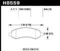 Picture of Hawk 06-16 Dodge RAM 1500 - 06-10 Mitsubishi Raider Super Duty Front Brake Pads