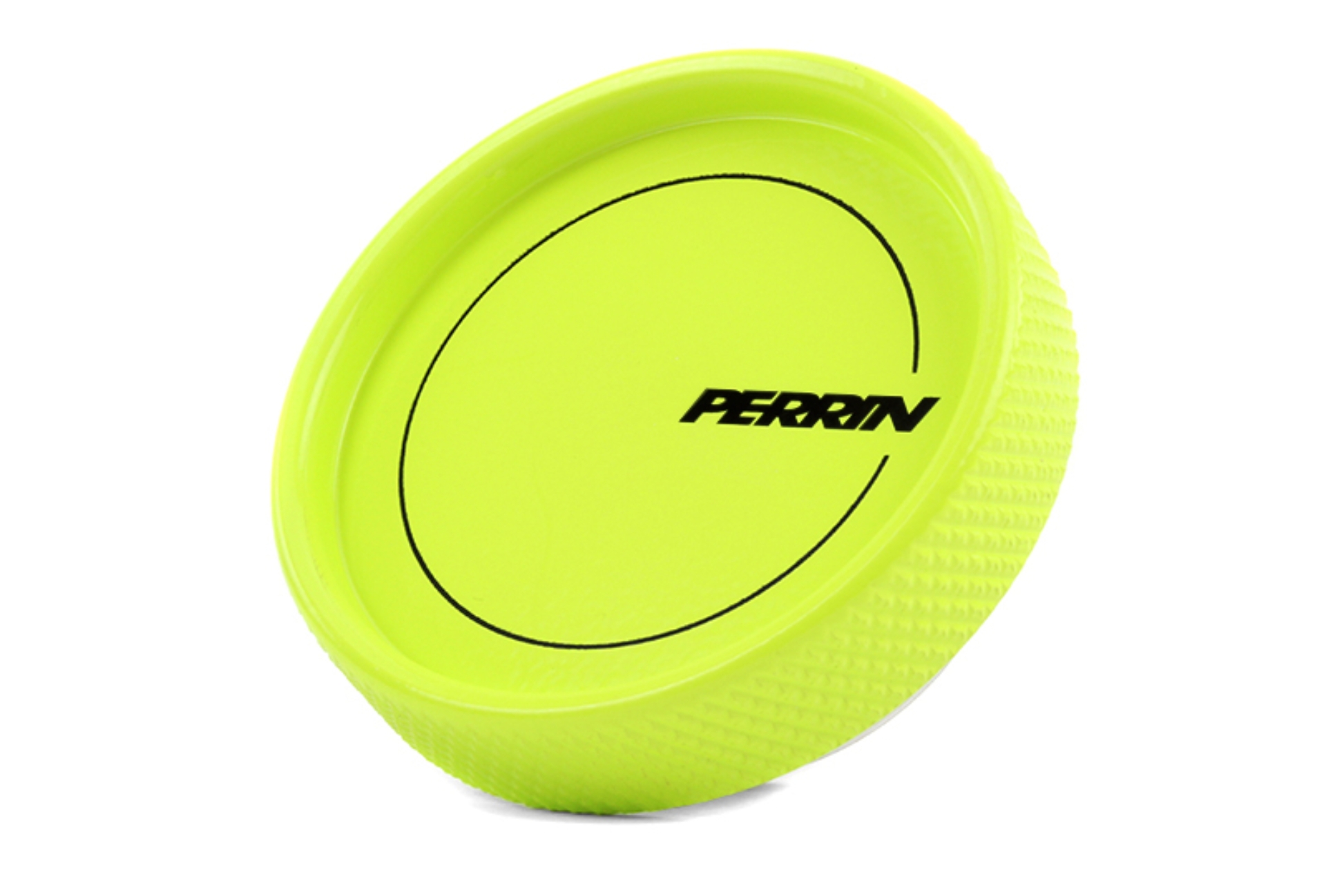 Picture of PERRIN 02-25 Subaru Impreza-WRX-STI & 13-26 Crosstrek-BRZ-FR-S-GR86-GR86 Oil Fill Cap - Neon Yellow