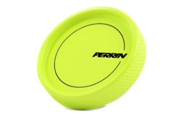 Picture of PERRIN 02-25 Subaru Impreza-WRX-STI & 13-26 Crosstrek-BRZ-FR-S-GR86-GR86 Oil Fill Cap - Neon Yellow