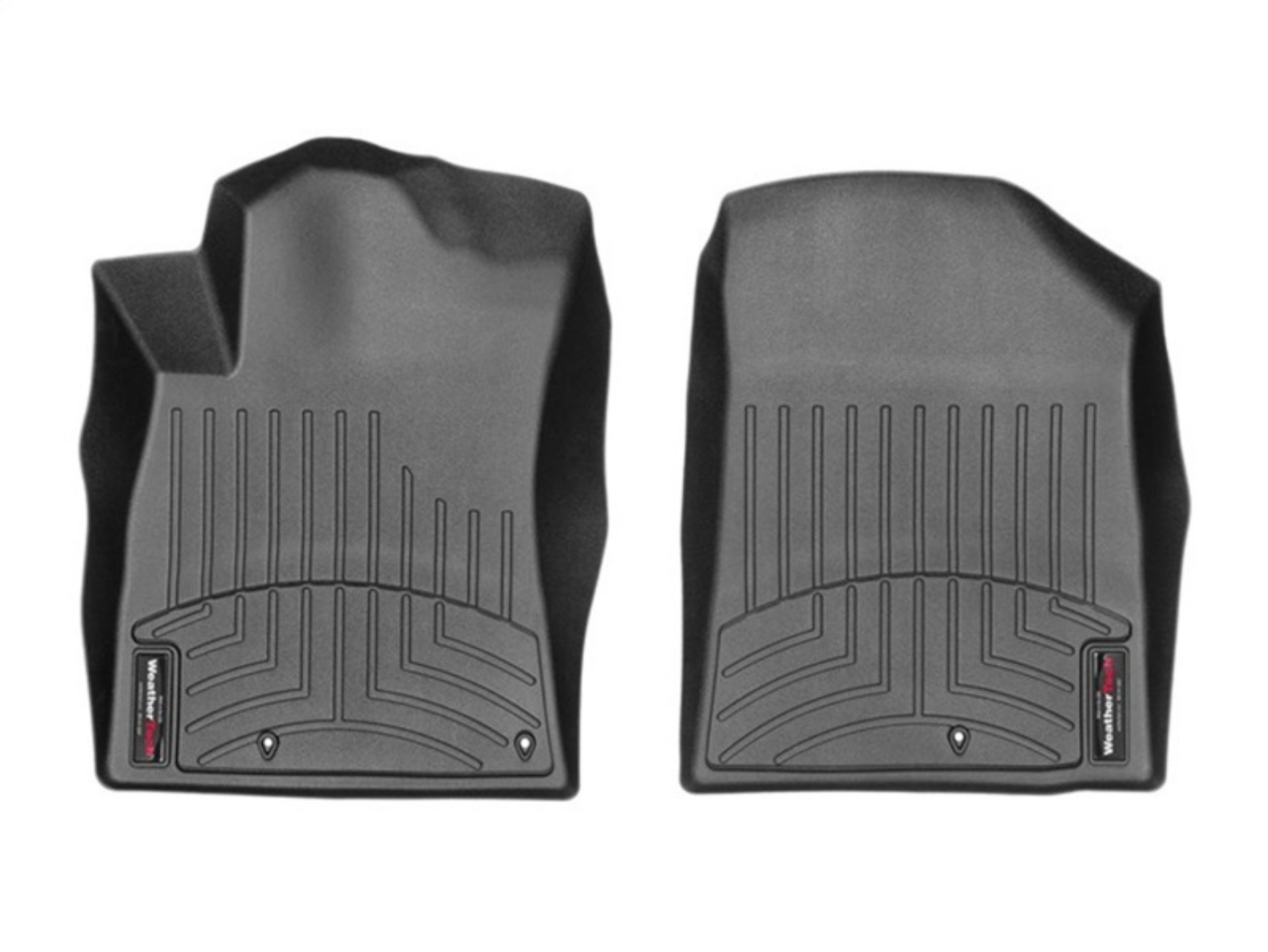 Picture of WeatherTech 2017+ Hyundai Ioniq Front FloorLiner - Black Hybrid and Electric Models