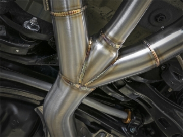 Picture of aFe POWER Takeda 2-1-2in to 2-1-4in 304SS Catback Dual-Exit Exhaust 17+ Honda Civic Type R w-CF Tips