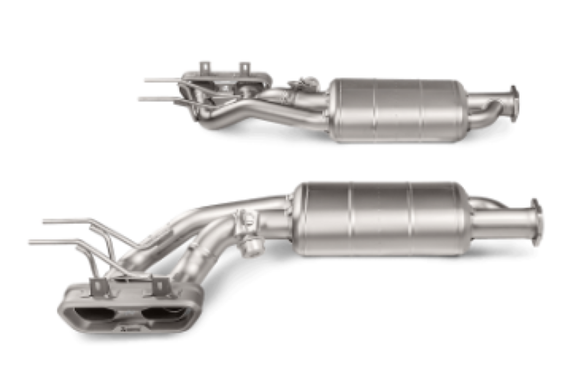 Picture of Akrapovic 15-17 Mercedes Benz G63 AMG W463 Evolution Line Cat Back Titanium w- Titanium Tips