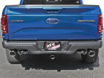 Picture of aFe MACHForce-XP 3in to 3-1-2in 304 SS Cat-Back Exhaust w-Polished Tips 17-18 Ford F-150 Raptor 3-5L
