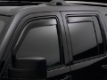 Picture of WeatherTech 13+ Nissan Sentra Front and Rear Side Window Deflectors - Dark Smoke