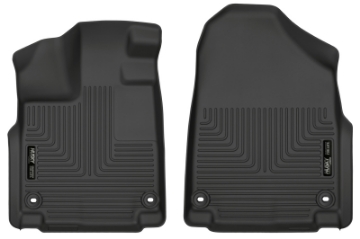 Picture of Husky Liners 18-23 Honda Odyssey WeatherBeater Black Front Floor Liners
