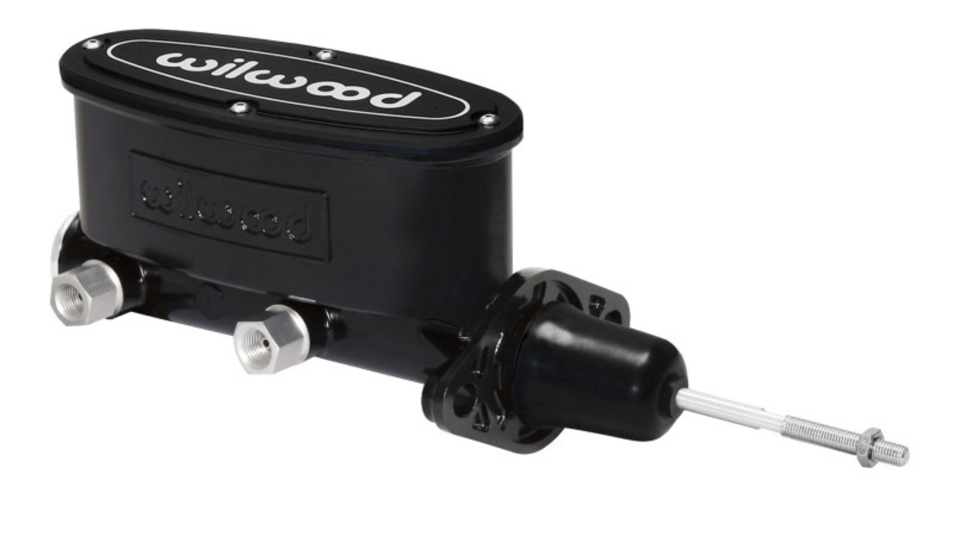 Picture of Wilwood High Volume Tandem Master Cylinder - 15-16in Bore Black-W-Pushrod