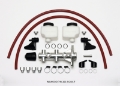 Picture of Wilwood Tandem Remote Master Cylinder - 1 1-8in Bore Ball Burnished