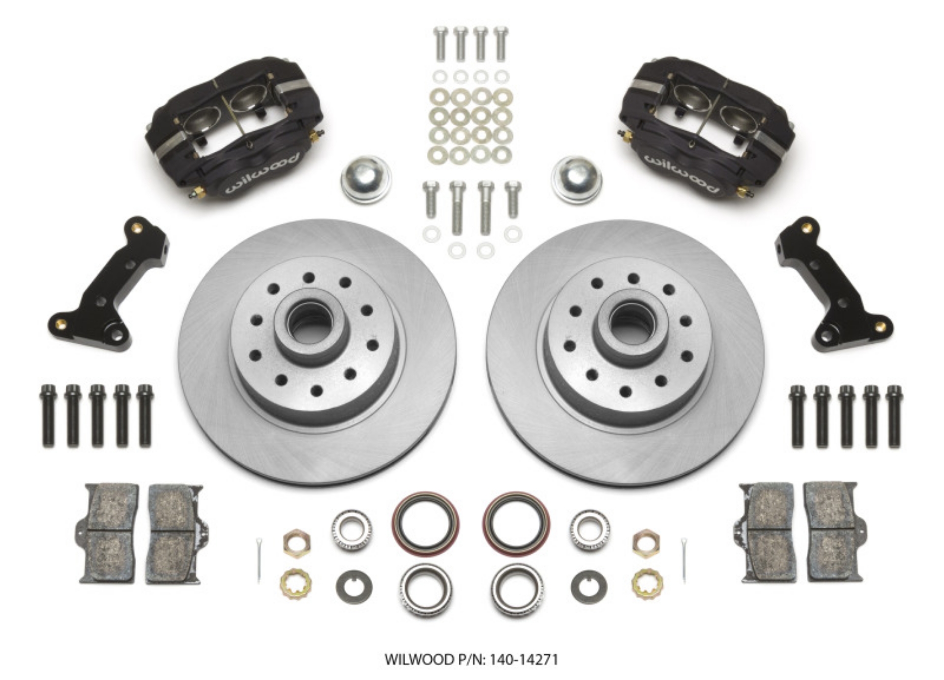 Picture of Wilwood Forged Dynalite Front Kit 11-03in 1 PC Rotor&Hub 74-80 Pinto-Mustang II Disc Spindle only
