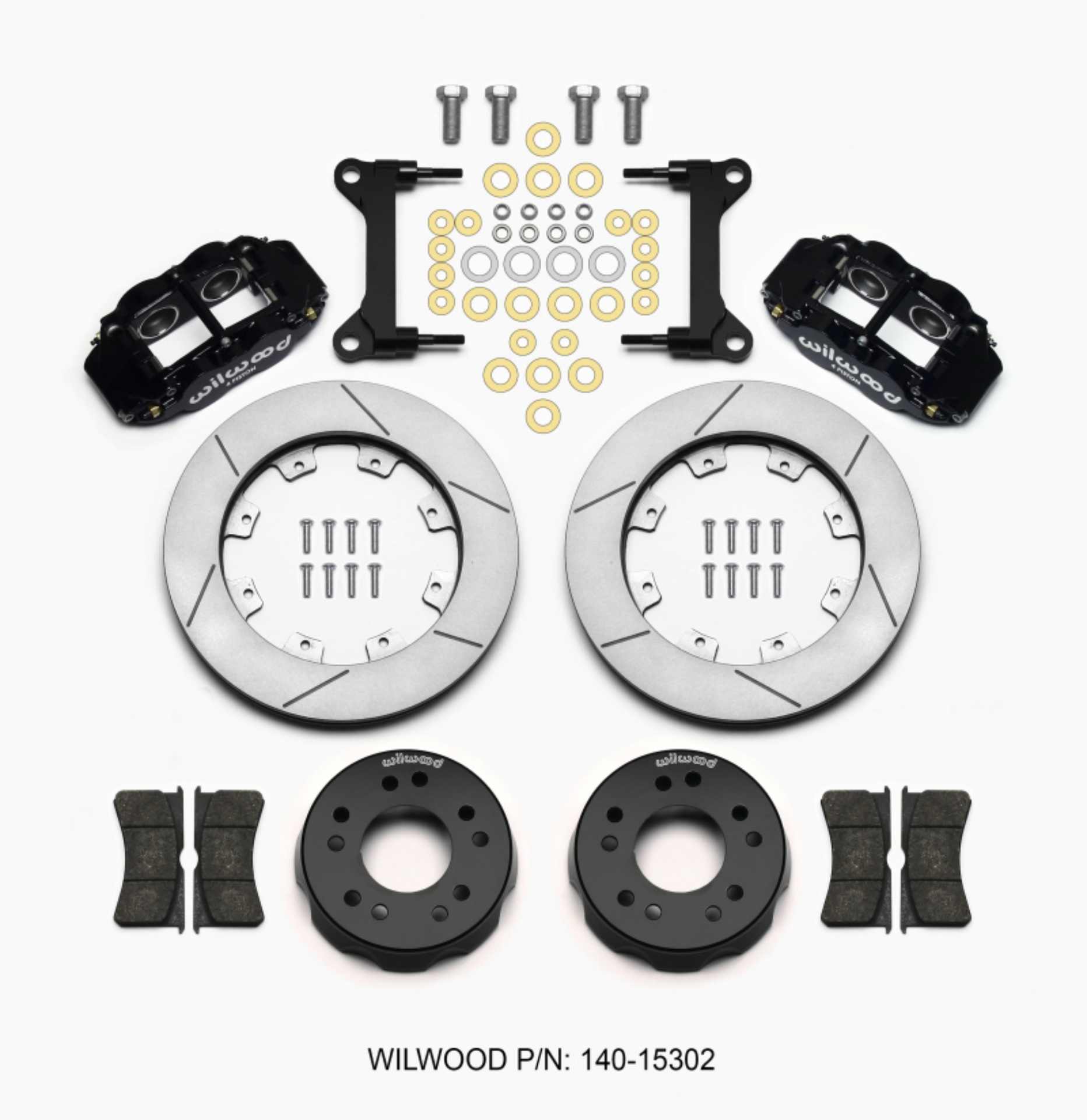 Picture of Wilwood Narrow Superlite 6R Front Kit 12-19in 63-87 C10 w- Wilwood Pro Spindles