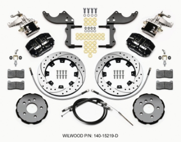 Picture of Wilwood Dynapro Radial4 - MC4 Rear Kit 12-19 Drilled 2014-2015 Mini Cooper w-Lines & Cables