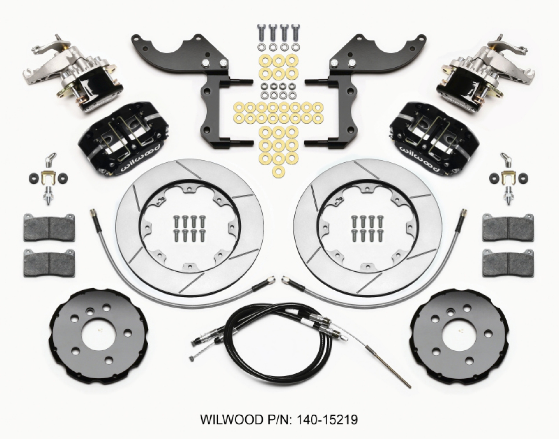 Picture of Wilwood Dynapro Radial4 - MC4 Rear Kit 12-19 2014-2015 Mini Cooper w-Lines & Cables