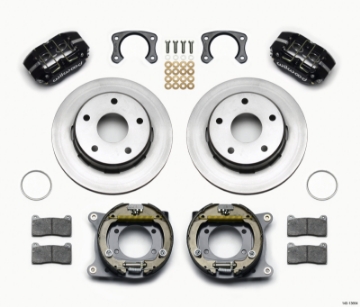 Picture of Wilwood Dynapro Lug Mount P-S Park Brake Kit Big Ford New 2-38in Off Bronco 5 x 5-50