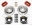 Picture of Wilwood Forged Dynalite P-S Park Brake Kit-Red 2005-2014 Mustang