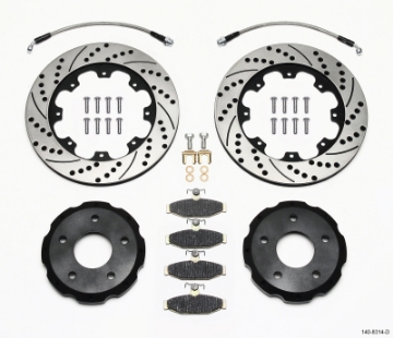 Picture of Wilwood Pro-Matrix Rear Kit Drilled 88-96 Corvette C4