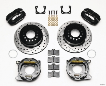Picture of Wilwood Forged Dynalite P-S Park Brake Kit Drilled Chevy 12 Bolt-Spec 3-15in Bearing