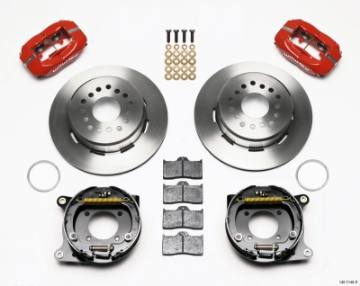 Picture of Wilwood Forged Dynalite P-S Park Brake Kit Red 93-97 Camaro-Firebird