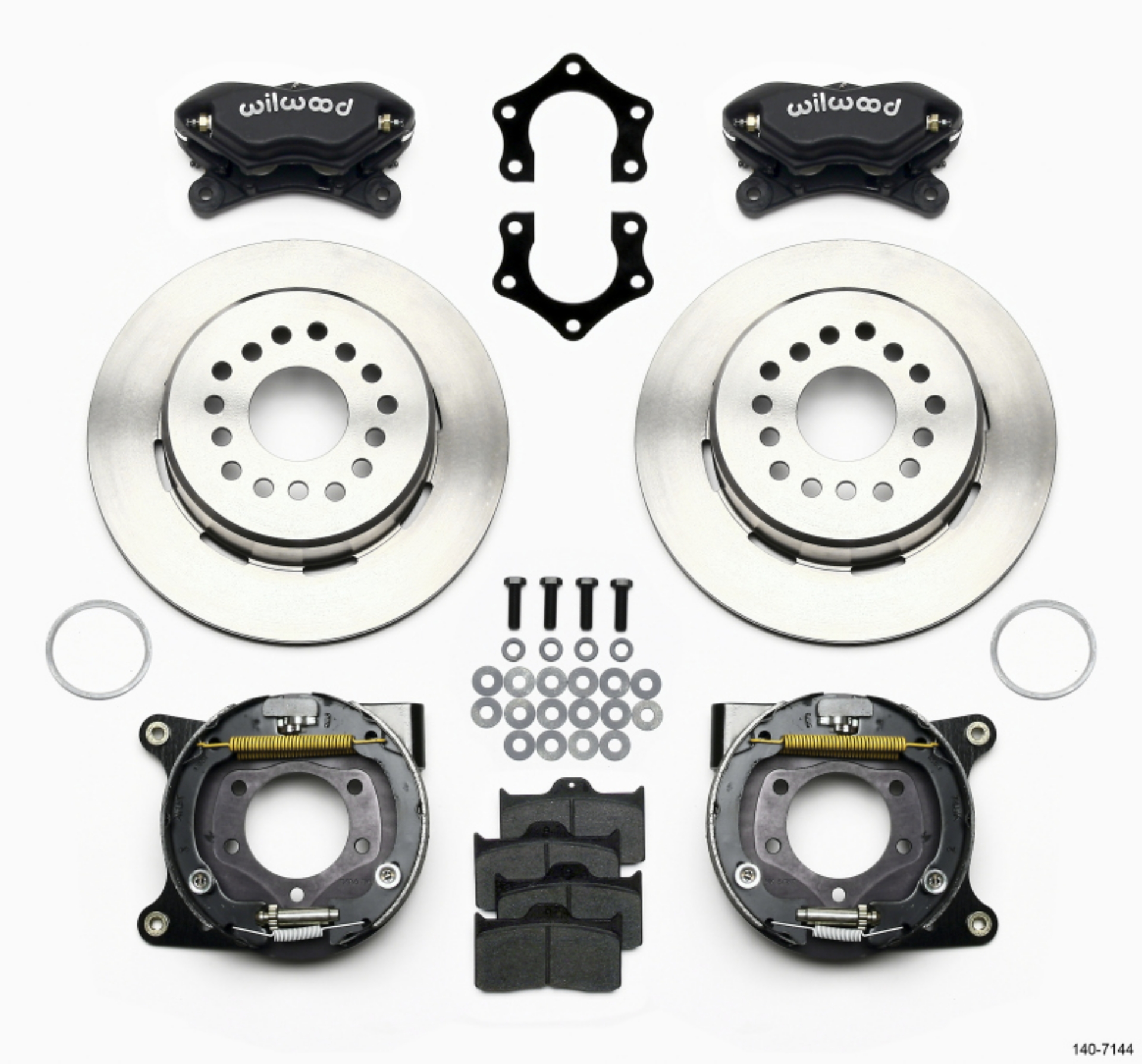 Picture of Wilwood Forged Dynalite P-S Park Brake Kit Mopar-Dana 2-36in Off w-Snap Ring Bearing