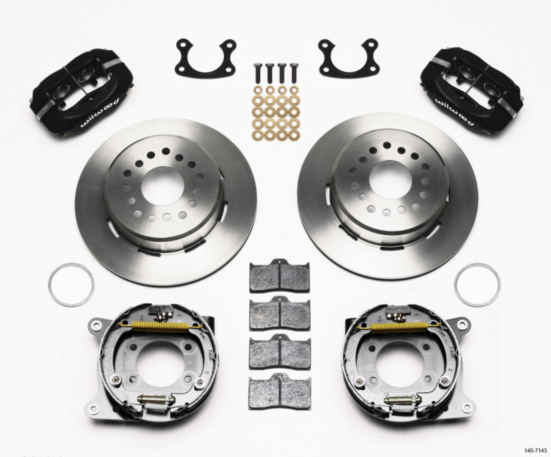 Picture of Wilwood Forged Dynalite P-S Park Brake Kit Small Ford 2-66in Offset